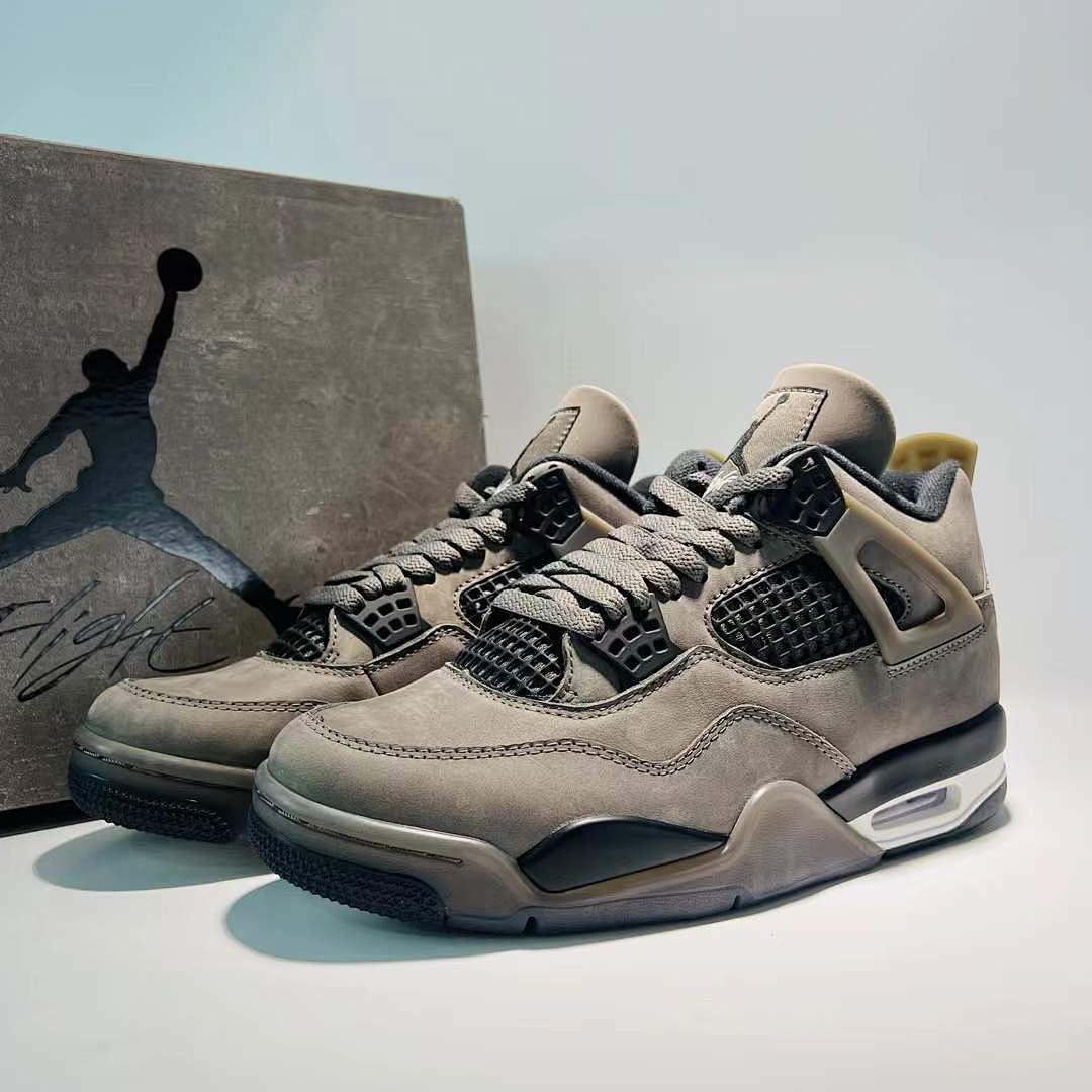 Air Jordan 4 Retro Taupe Haze Men's Sneakers DB0732-200 - Image 2