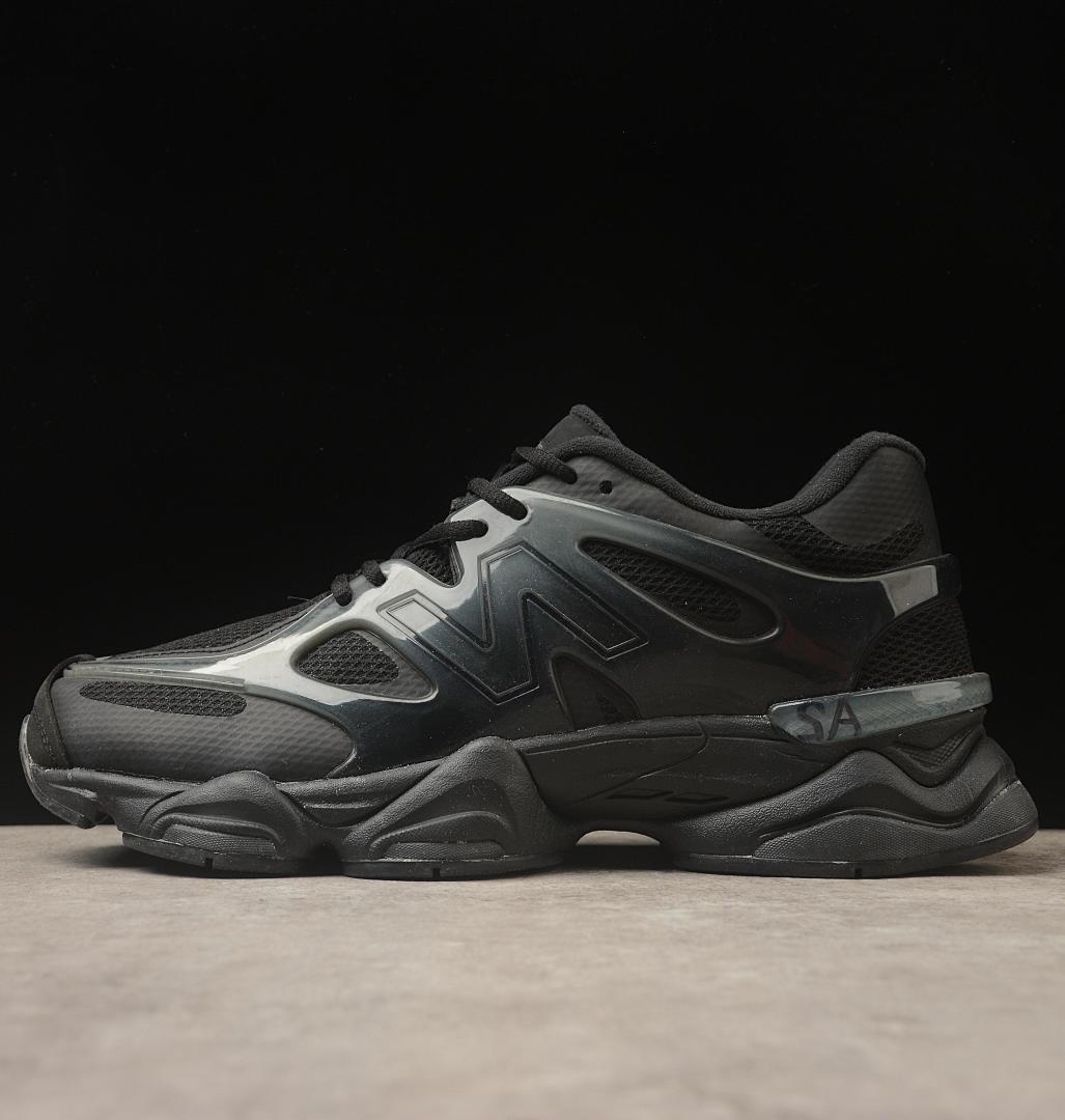 New Balance 9060 Black U9060BLK Men's Women's Chunky Lifestyle Trainers Sneakers - Image 3