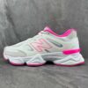 New Balance 9060 White Hot Pink Lifestyle Sneakers U9060ECB