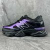New Balance 9060 Phantom Black Purple Metallic Iridescent Lifestyle Sneakers U9060MAC