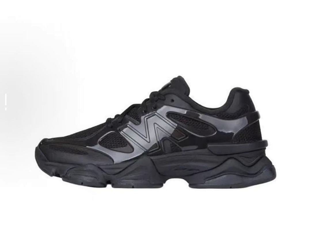 Adidas Ozweego Triple Black Chunky Trainers Men's Women's Lifestyle Sneakers FY2176 - Image 4