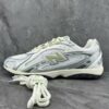 New Balance 2041 White Silver Metallic Mesh Retro Running Lifestyle Sneakers