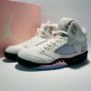 Air Jordan 5 Retro GS Pink Foam White Black Sneakers 440892-106