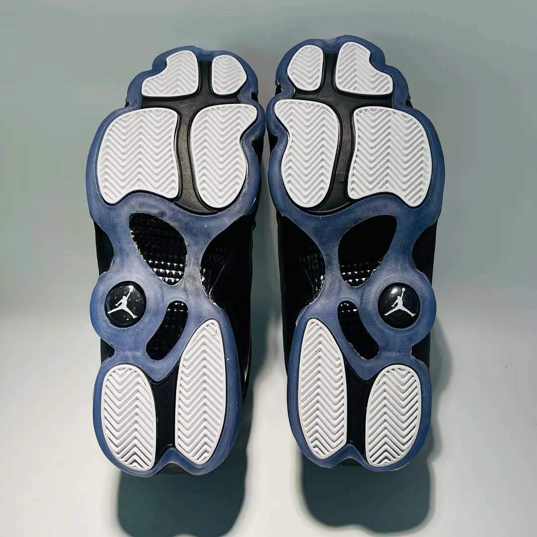 Air Jordan 6 Rings "Triple Black" Men's Basketball Shoes Icy Soles 322992-015 - Image 5