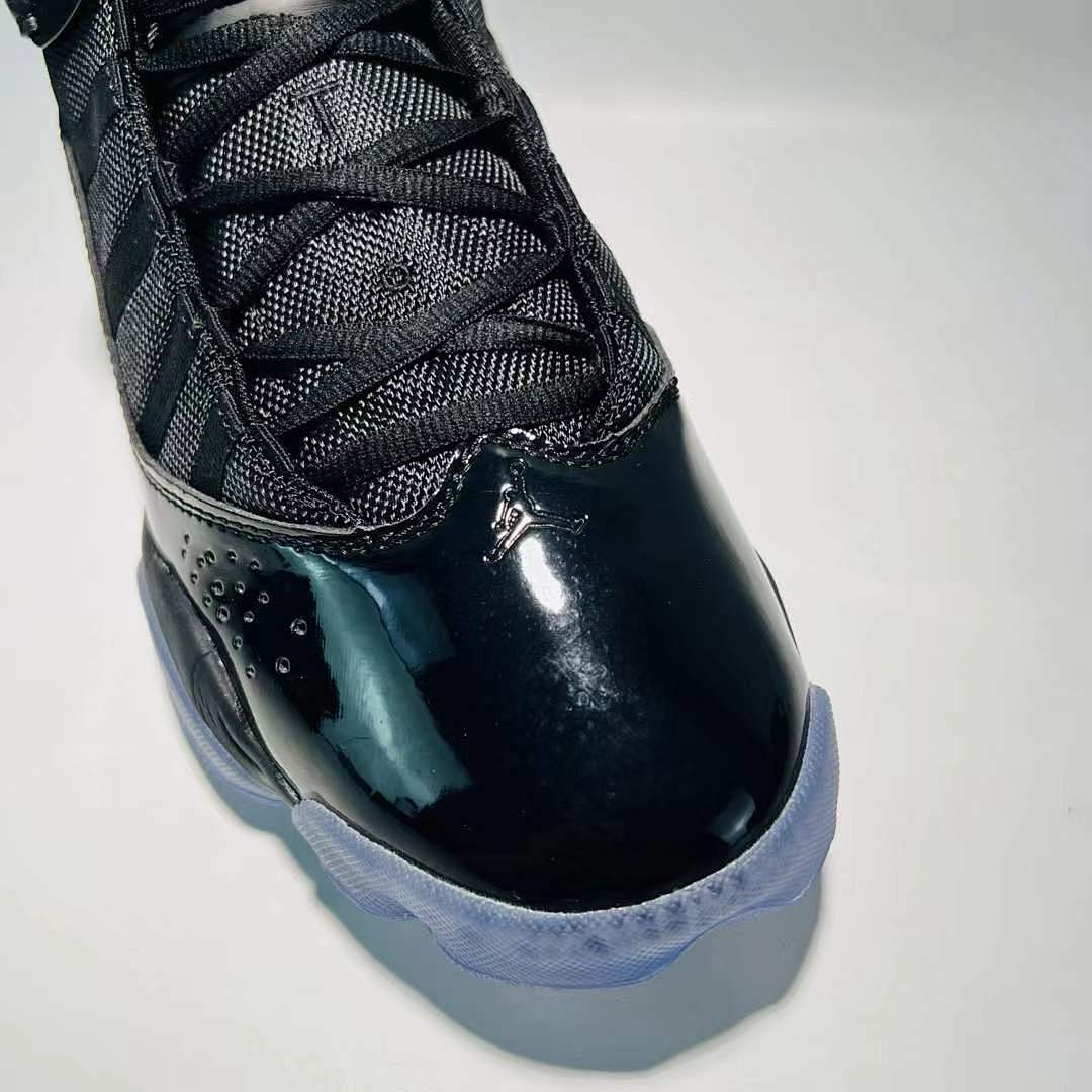 Air Jordan 6 Rings "Triple Black" Men's Basketball Shoes Icy Soles 322992-015 - Image 6