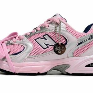 New Balance 530 Pink Silver Metallic Women's ABZORB Lifestyle Sneakers