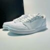 Air Jordan 1 Low Triple White Sneakers 553558-130 DC0774-100 All White Leather Casual Shoes