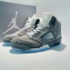 Nike Air Jordan 5 Retro Stealth 2.0 White/Stealth-Black-Hyper Royal Men's Basketball Shoes Sneakers DD0587-140