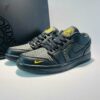 Nike Men's Air Jordan 1 Low SE Craft Black Yellow Ochre Textured Sneakers FD8638-007