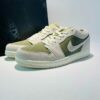 Nike Air Jordan 1 Low SE Olive Aura DV1309-001 Green Sail Grey Suede Leather Casual Shoes Sneakers