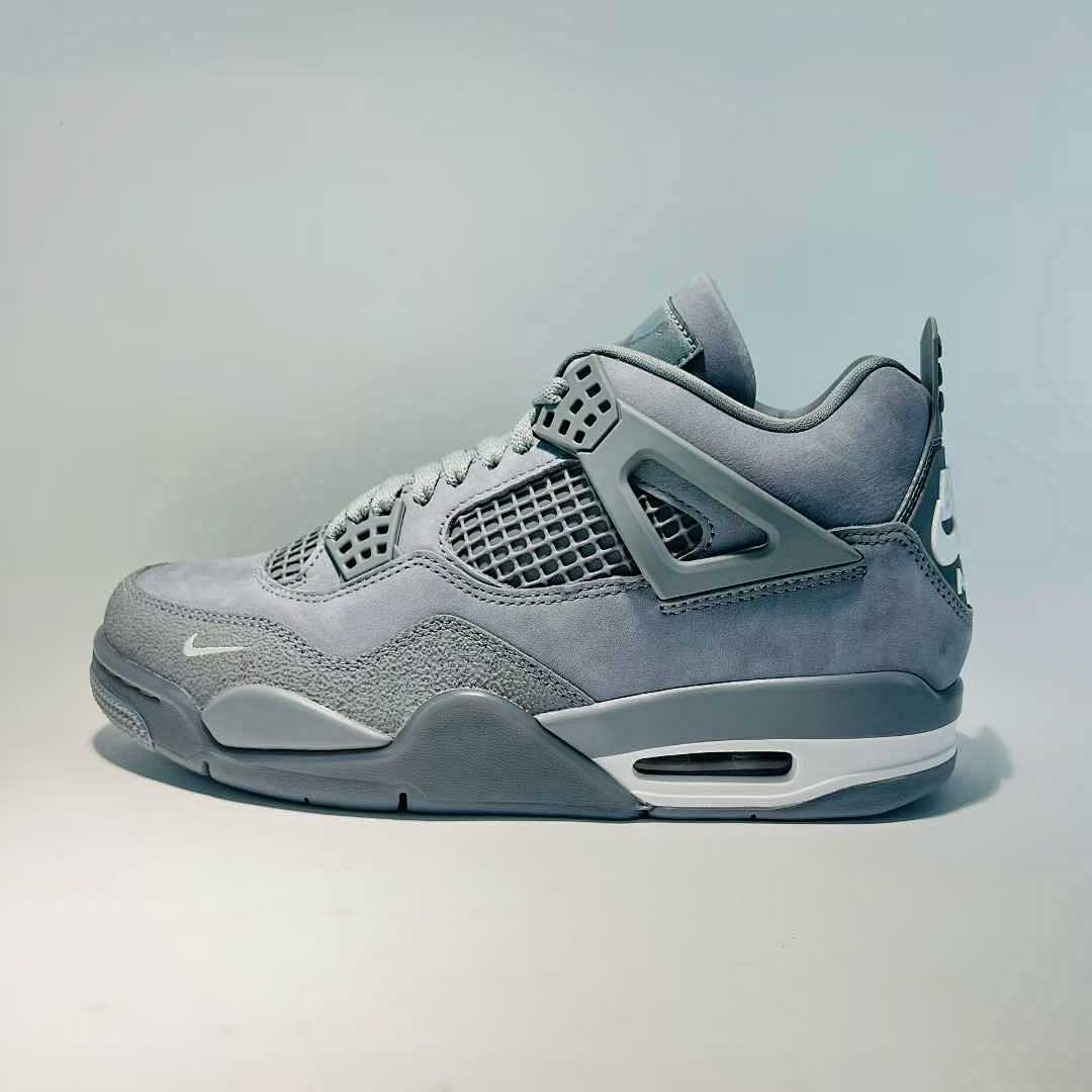 Kaws x Air Jordan 4 Retro Cool Grey 930155-003 Men's Sneakers - Image 9