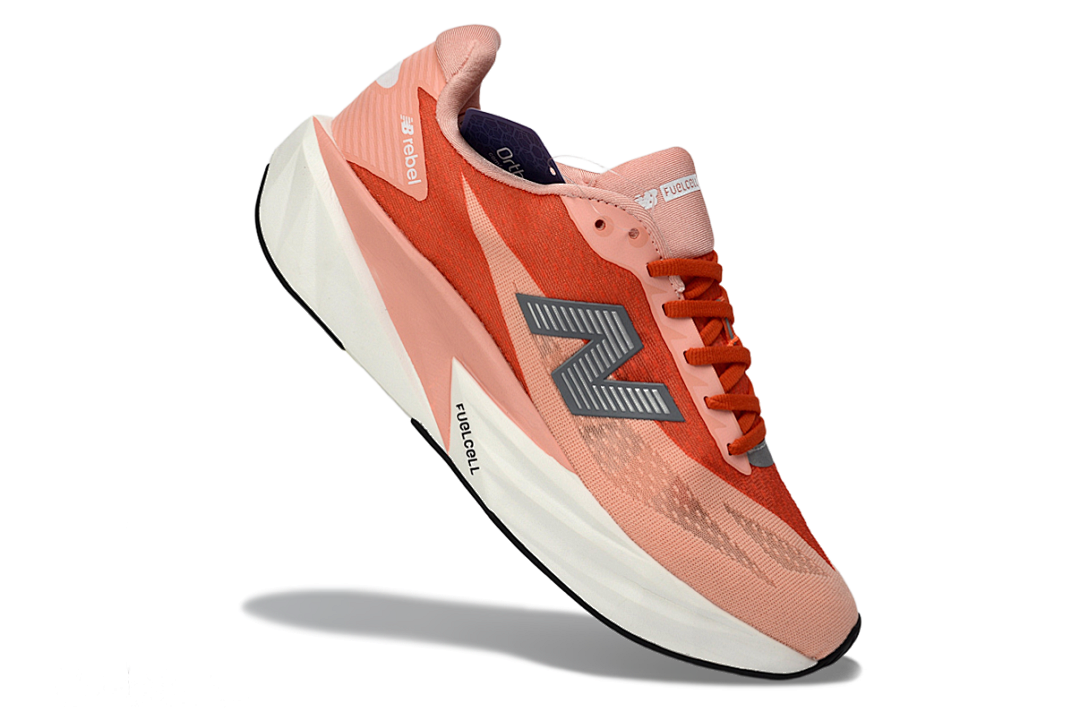 New Balance FuelCell Rebel v3 Running Shoes Coral Glo FuelCell OrthoLite