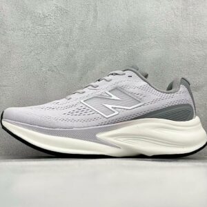 New Balance Fresh Foam X More v4 Max Cushion Running Shoes Light Grey White MRMORE4 WWMORE4