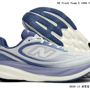 New Balance Fresh Foam X 1080 V15 Running Shoes Lavender Blue Light Purple Blue SKU 8029-13