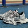 Balenciaga Runner Sneaker Metallic Silver 677403W3RB28100