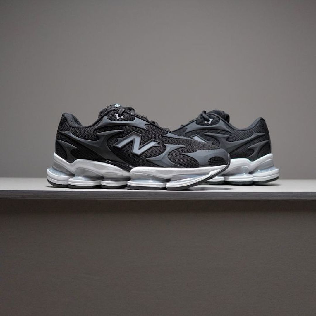 New Balance 9060 Black Castlerock White Grey Lifestyle Sneakers Shoes U9060BLK - Image 2