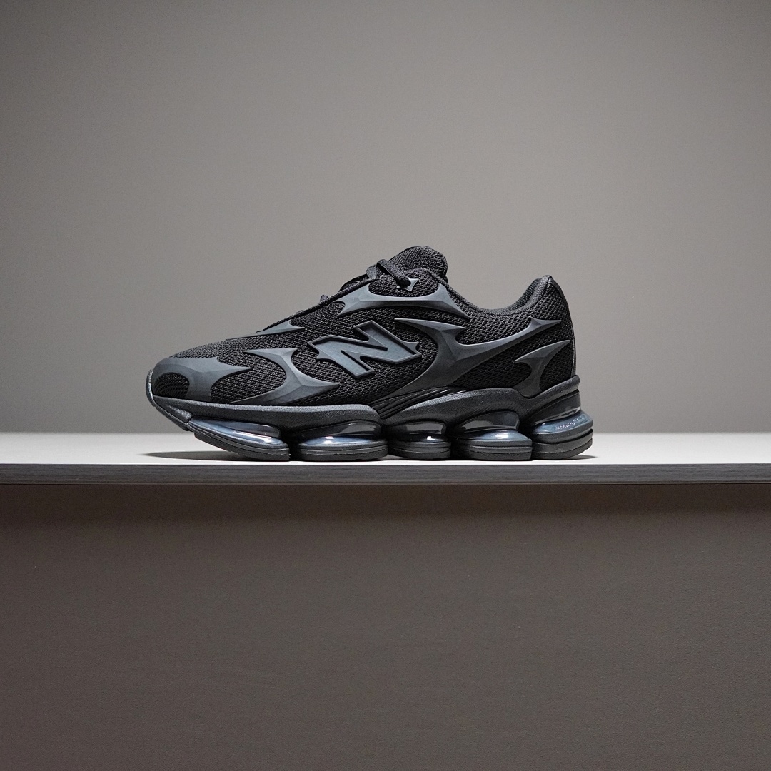 New Balance 860v2 Black Running Shoes ML860BX2 Men's ABZORB Sneakers Triple Black - Image 2