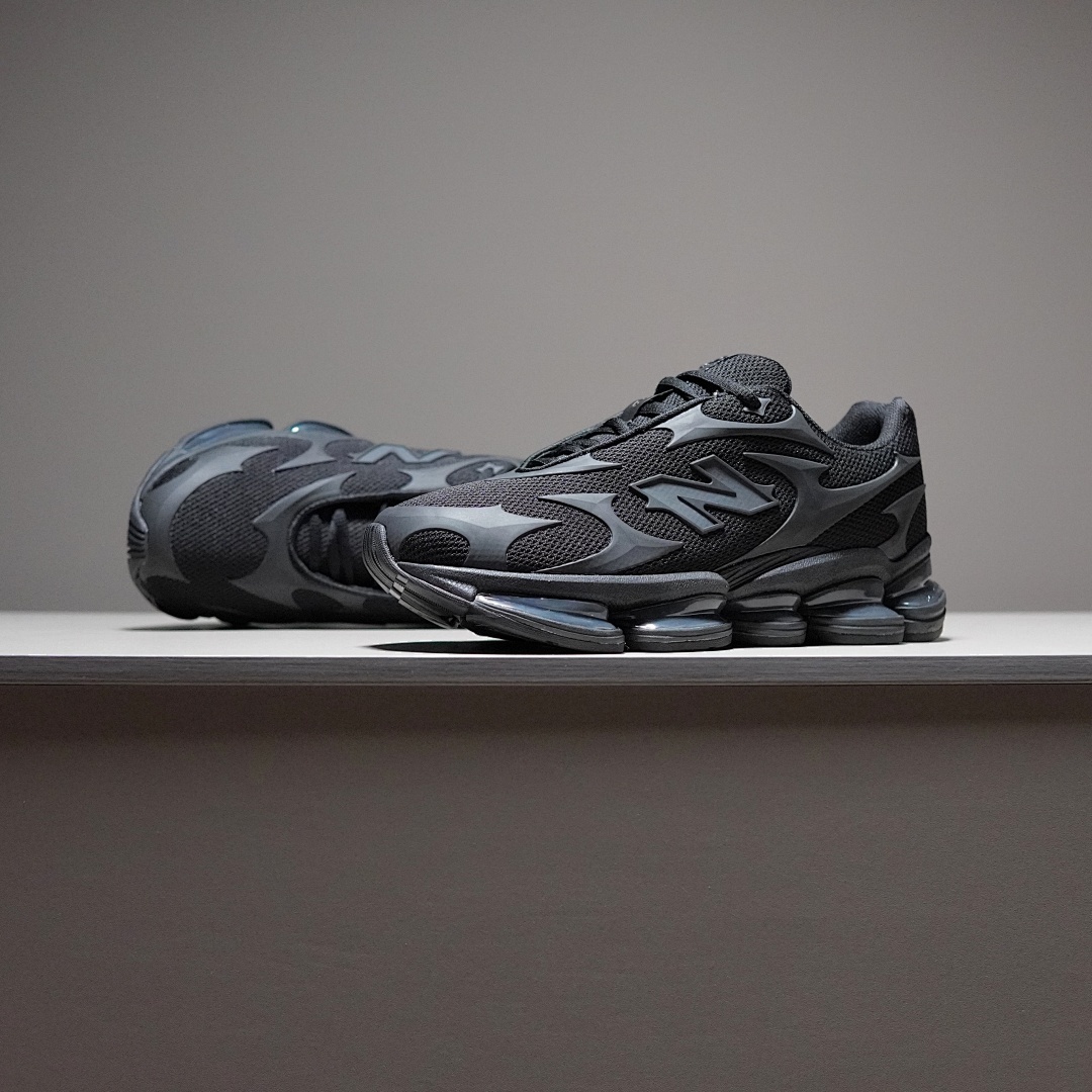 New Balance 860v2 Black Running Shoes ML860BX2 Men's ABZORB Sneakers Triple Black - Image 4