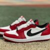 Nike Air Jordan 1 Low Gym Red White Black Sneakers 553558-605