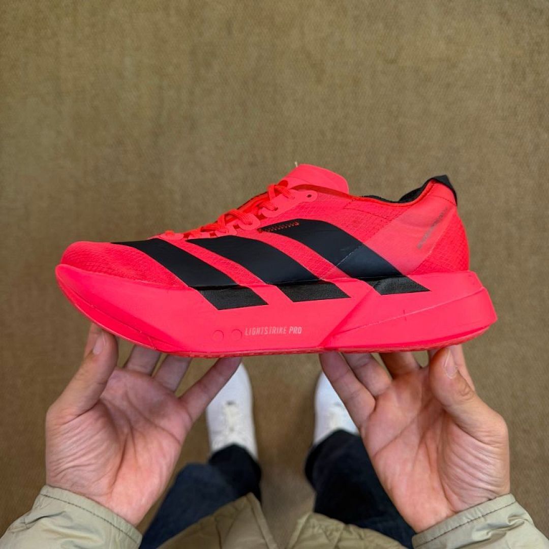 Adidas Adizero Adios Pro 3 Lightstrike Pro Running Shoes - Lucid Fuchsia / Core Black - Image 10