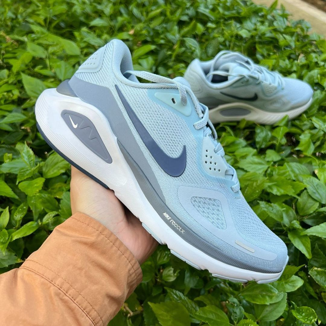 Nike React Miler 3 Running Shoes Light Marine Dark Smoke Grey DM3697-020 - Image 9