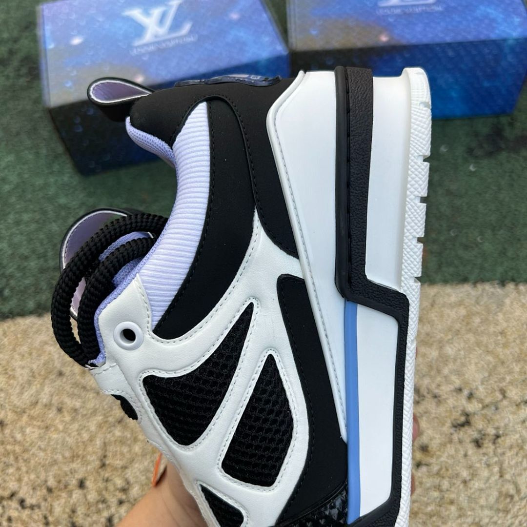 Louis Vuitton LV Runner Tatic Sneakers Black White Lilac 1AA8P1 Men's Luxury Designer Trainers Shoes Footwear - Image 7