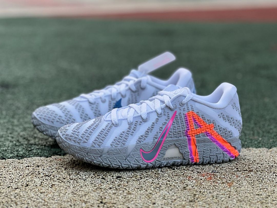 NikeCourt Zoom GP Turbo Tennis Shoes Men's White Hot Lava Pink Blast Agassi DC9100-100