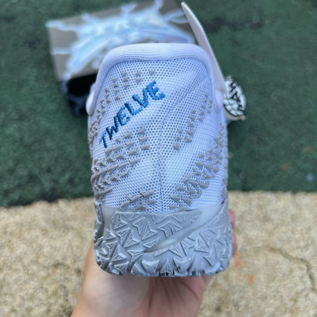 NikeCourt Zoom GP Turbo Tennis Shoes Men's White Hot Lava Pink Blast Agassi DC9100-100 - Image 8