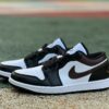 Nike Air Jordan 1 Low Black White Palomino Espresso Brown Sneakers Shoes Men's 553558-070