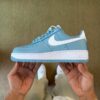 Nike Air Force 1 Low Oxygen Blue White Sneakers AF1 Shoes - Classic Light Blue Trainers for Men & Women Nike Air Force 1 Low 'Oxygen Blue' FQ8822-421