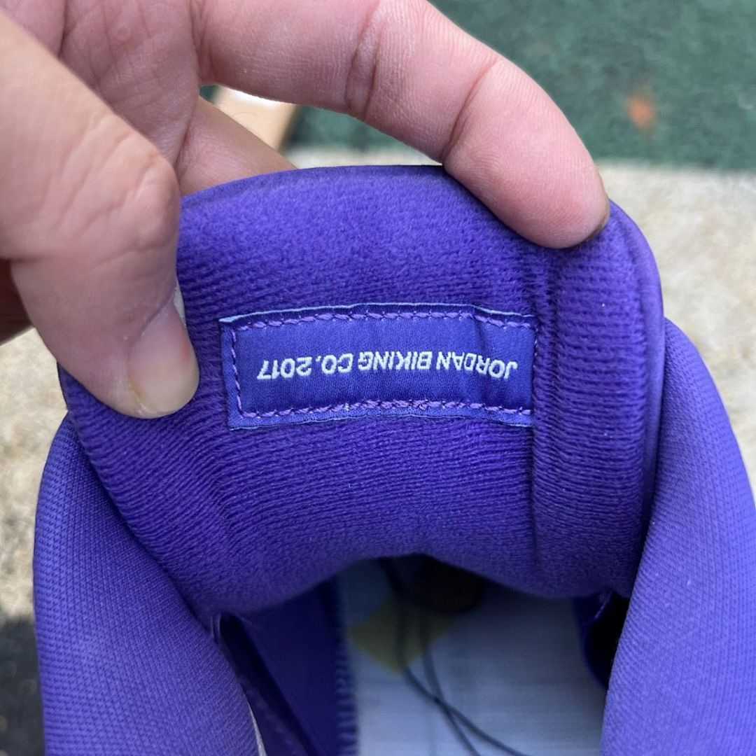 Air Jordan 4 Retro OG BP Purple Youth Sneakers HF4340-500 - Image 4