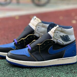 Air Jordan 1 Retro High OG SP Union LA x Fragment Design Royal Blue Black Toe Sample Men's Sneaker (SP26-MNJDLS-473-CHRIS-HIROSHI / TOOLINGCODE: AJ1-NTBF-J-005)