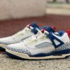Air Jordan Spizike Low 'Deep Royal Blue' White Varsity Red Men's Sneakers FQ3606-100