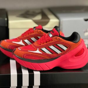 Adidas Oznova Solar Red Bright Orange Core Black HP7919 Men's Lifestyle Sneakers Shoes