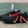 Nike Ja 1 Black Red Gold Graffiti A Men's Basketball Shoes ZoomX