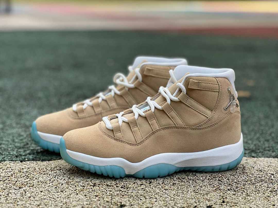 Air Jordan 11 Retro Suede Wheat Icy Sole
