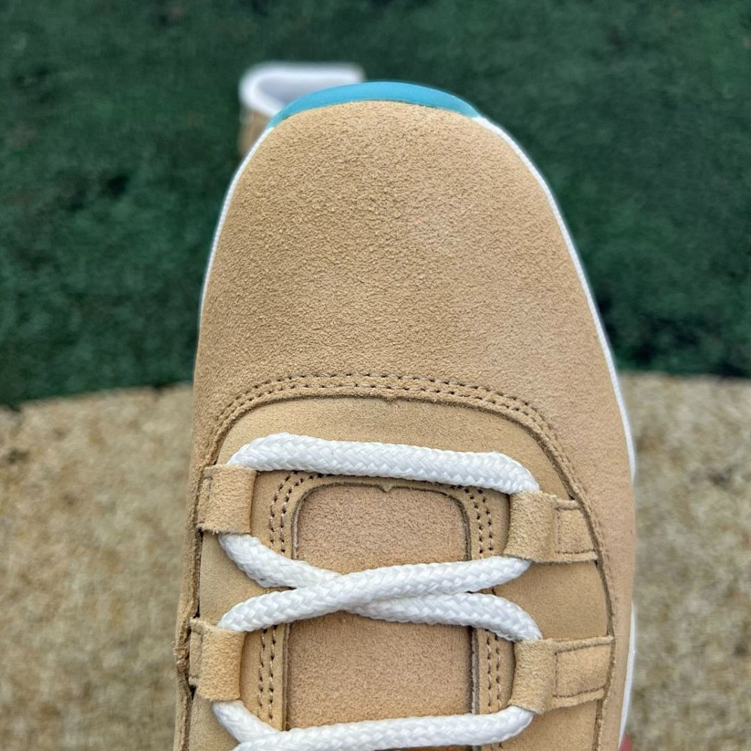 Air Jordan 11 Retro Suede Wheat Icy Sole - Image 7