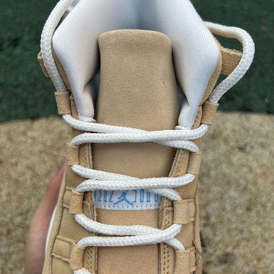 Air Jordan 11 Retro Suede Wheat Icy Sole - Image 8