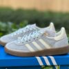 Adidas Handball Spezial Sky Blue Cream White Gum Suede Sneakers