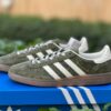 Adidas Spezial Night Green Off White Gum Suede Trainers BD7632 Retro Sneakers Lifestyle Shoes