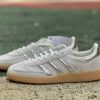 Adidas Handball Spezial Aluminium Silver Metallic Gum Men's Sneakers Shoes IE0215