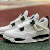 Air Jordan 4 Retro Sail Light Smoke Grey Black Red DR5415-108