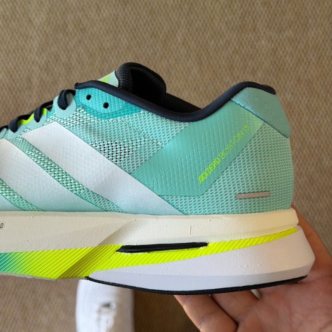 Adidas Adizero Adios Pro 3 Running Shoes - Pulse Mint / Lucid Lemon / Core Black - Men's Race Day Marathon Carbon Plate Sneakers - GZ8451 - Image 6