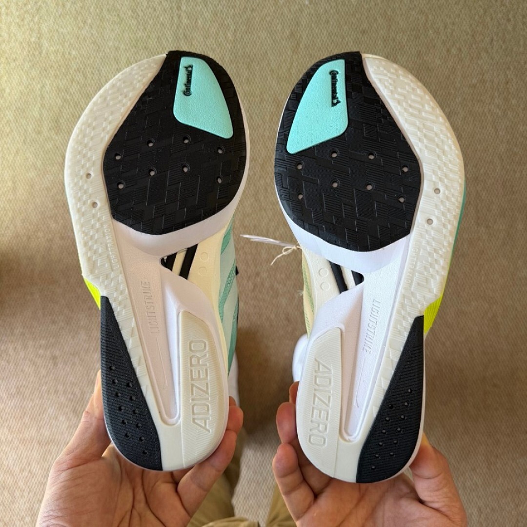 Adidas Adizero Adios Pro 3 Running Shoes - Pulse Mint / Lucid Lemon / Core Black - Men's Race Day Marathon Carbon Plate Sneakers - GZ8451 - Image 8