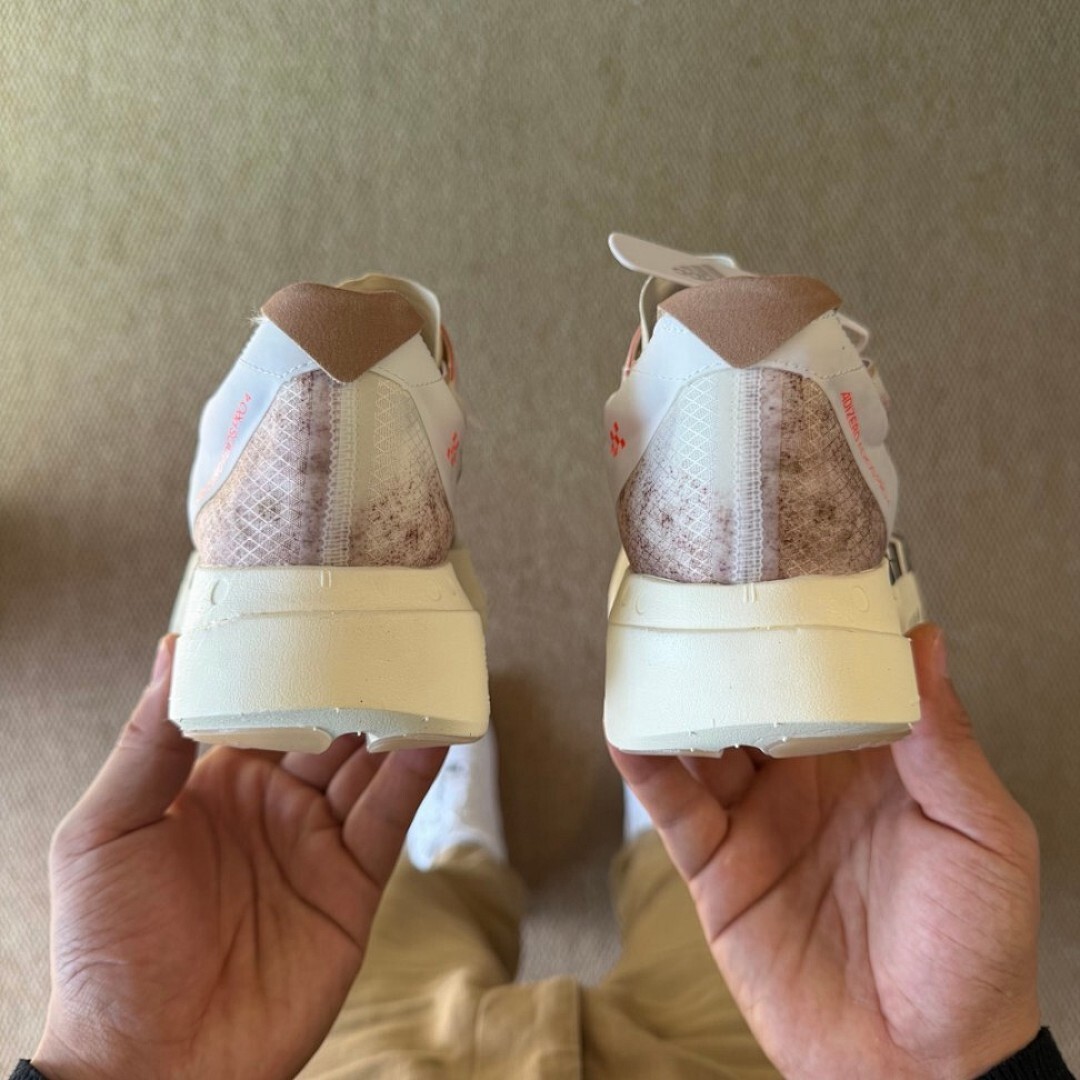 Adidas Adizero Adios Pro 4 Running Shoes White Preloved Lilac Preloved Red GW7896 - Image 7