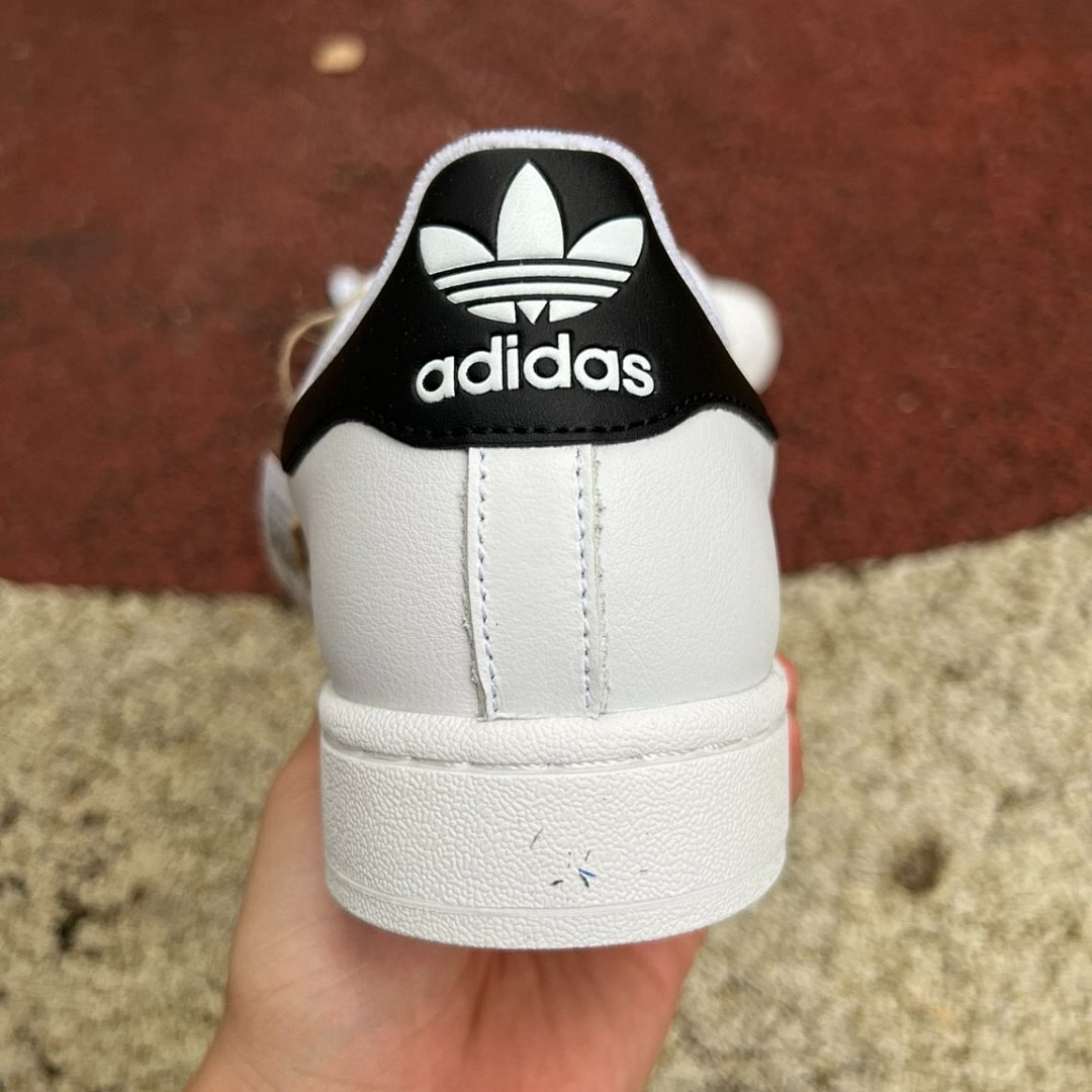 Adidas Superstar White Black Classic Shell Toe Sneakers - Image 9