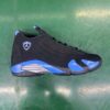 Air Jordan 14 Retro "Varsity Royal" Black Royal Blue Metallic Silver 311818-041 Men's Sneakers