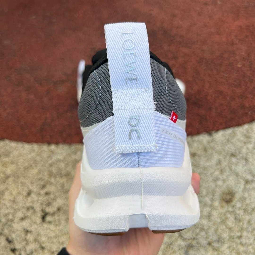 On Cloud Tеophase Running Shoes Lifestyle Sneakers Black White Grey Gum - Image 8