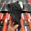 Nike Air Jordan 4 Retro Black Cat 308497-002 Triple Black Men's Sneakers