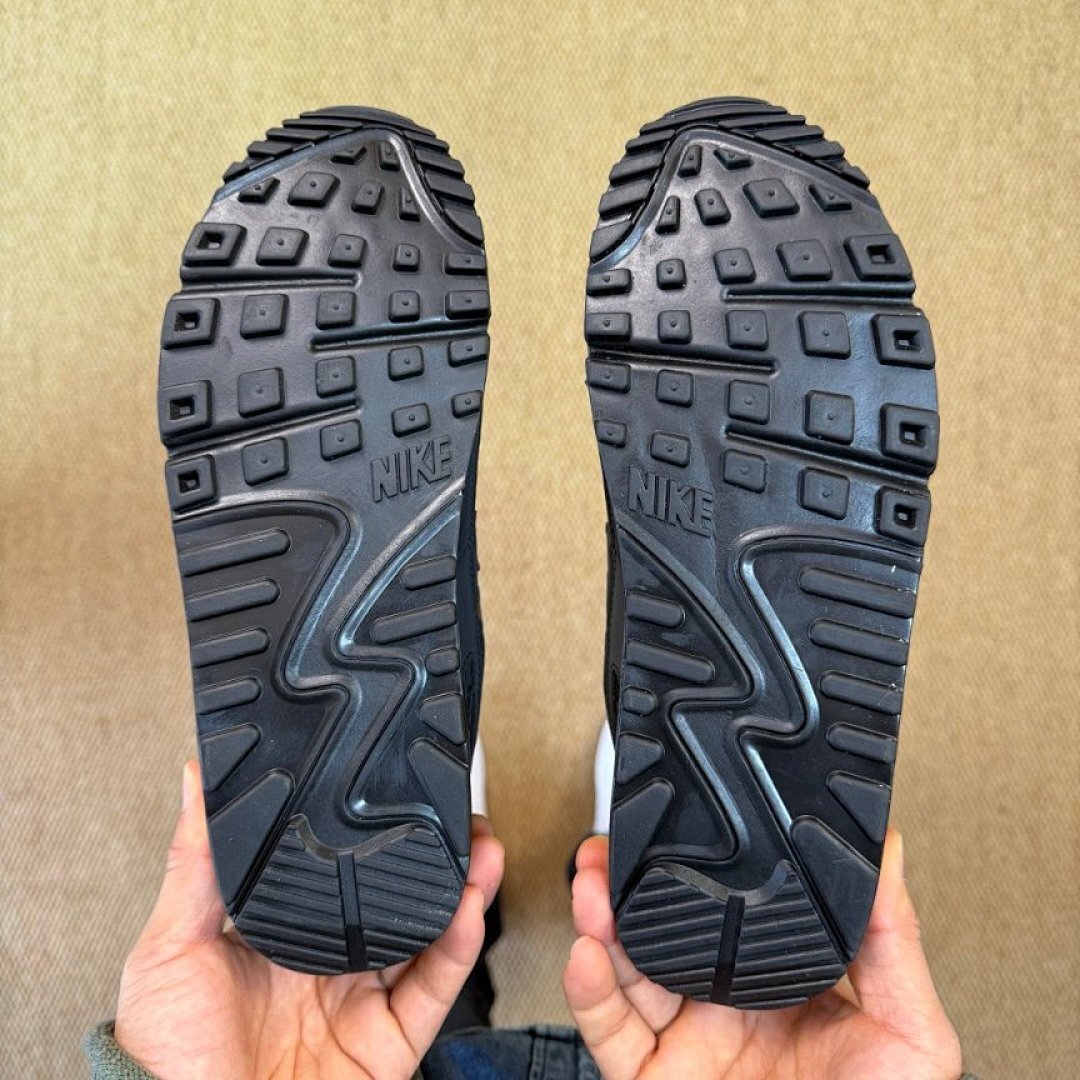 Nike Air Max 90 Triple Black Sneakers Shoes Trainers CN8490-003 Men's Women's Unisex Lifestyle Running Casual - Image 8